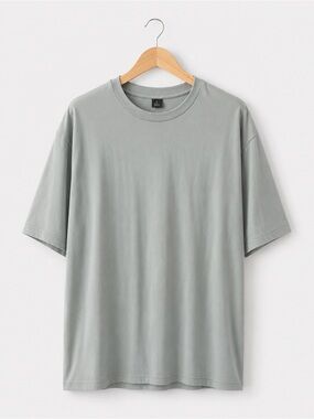 Men's Crew Neck Short Sleeve Tee in Light Sage